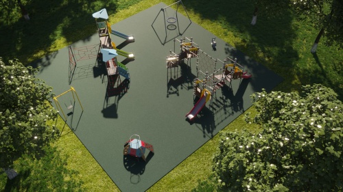 Игровая площадка №17 (17 x 17 м)