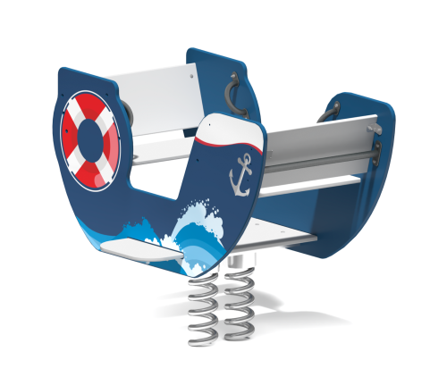 Качалка на двойной пружине “Бригантина”