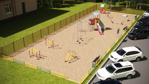 Игровая площадка №12 (33 x 12 м)