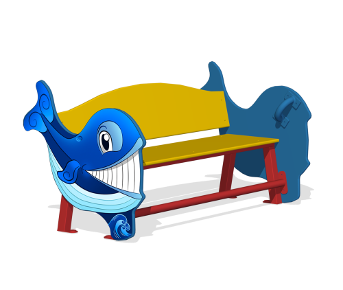 Лавочка детская “Китенок”