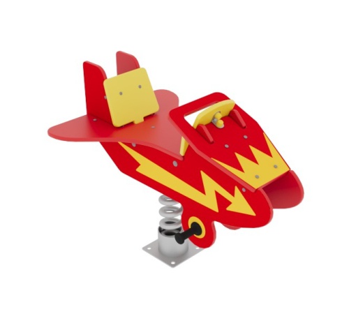 Качалка на пружине “Истребитель”