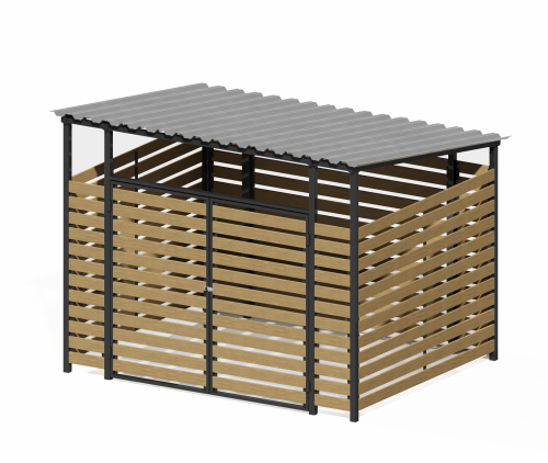 Контейнерная площадка “Эко+” (на 2 контейнера)