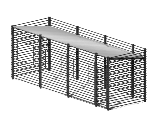 Контейнерная площадка “Промо” (на 3 контейнера + хоз. блок)
