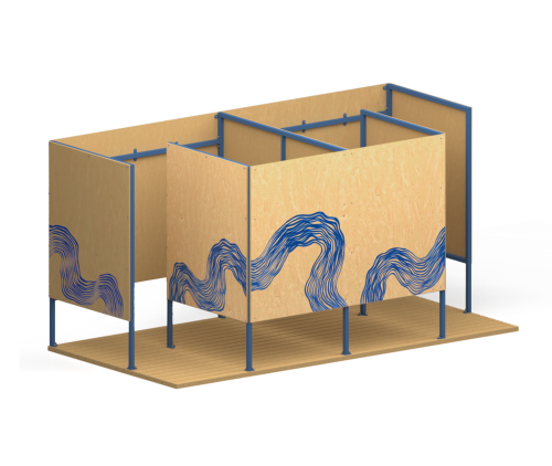 Кабинка для переодевания “Стандарт”