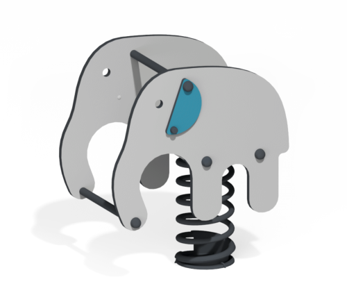 Качалка на пружине “Веселая Нелли”