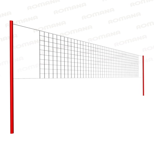 Волейбольная сетка со стойками Романа 204.17.00