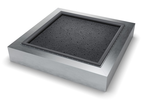 Батут квадратный (без покрытия на раме)