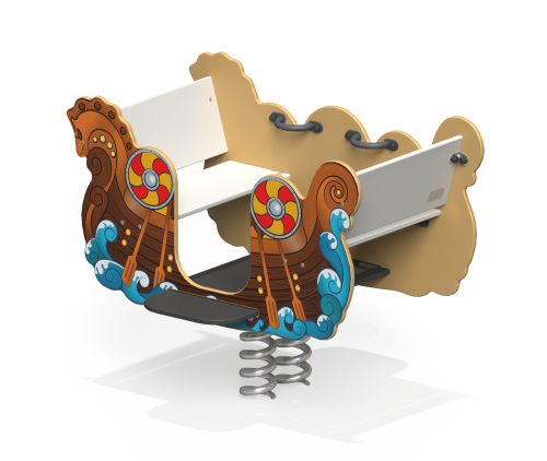 Качалка на двойной пружине “Ладья”