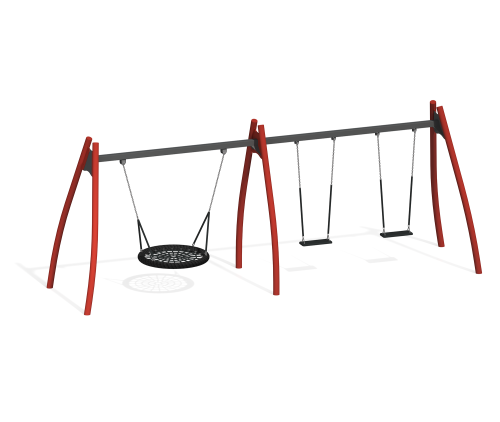 Качели “Забава” тройные