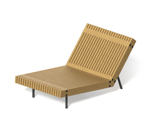 Шезлонг “Эко”