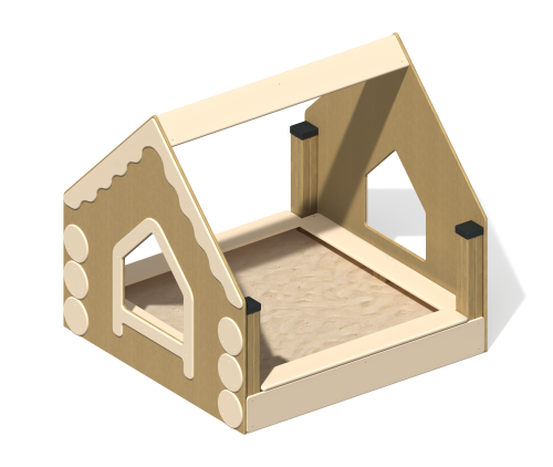 Песочница “Домик”