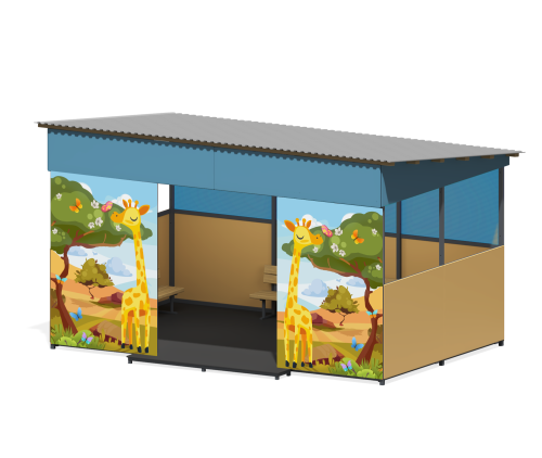 Теневой навес “Тропики”