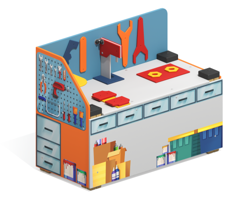 Игровое оборудование “Мастерская”