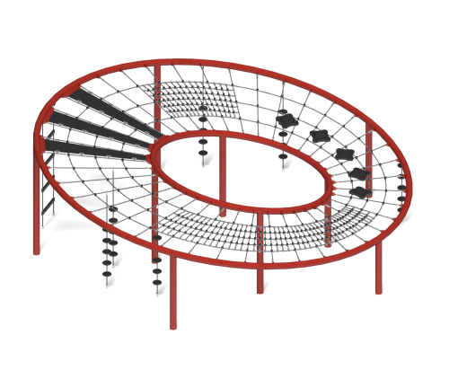 Канатная конструкция “Фрисби”
