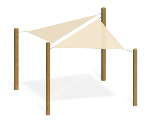 Теневой навес “Парус 2”