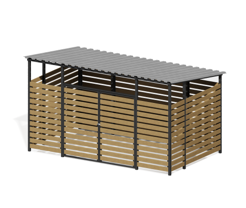 Контейнерная площадка “Эко+” (на 3 контейнера)