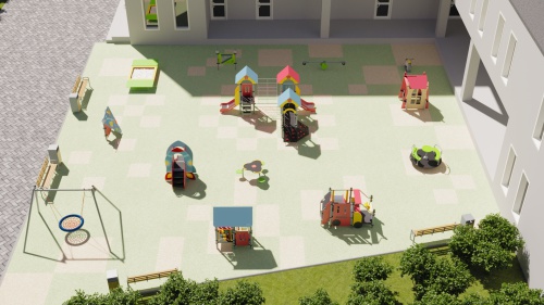 Игровая площадка №15 (20 x 20 м)