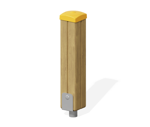 Столб деревянный