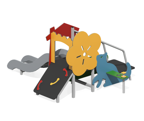 Игровой комплекс “Замок со скалодромом”