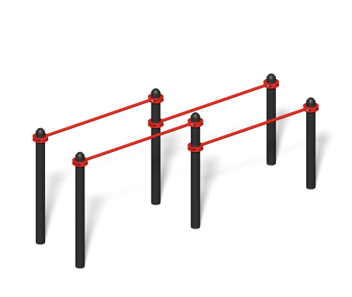 Воркаут-комплекс “Брусья двухуровневые”