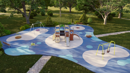 Игровая площадка №10 (27 x 24м)