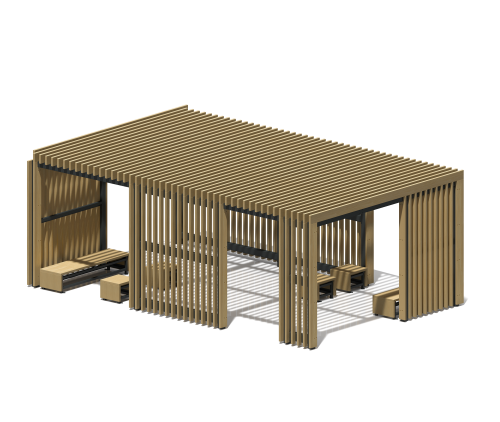 Теневой навес “Город”