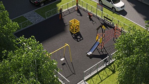 Игровая площадка №14 (12 x 12 м)