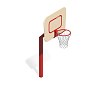 Баскетбольная стойка малая