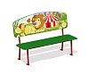 Лавочка детская “Львенок в цирке”