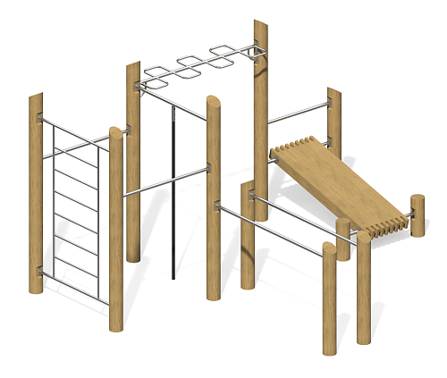 Воркаут-комплекс эко “Лес”