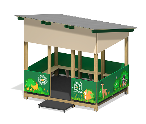 Теневой навес “Лес мини”