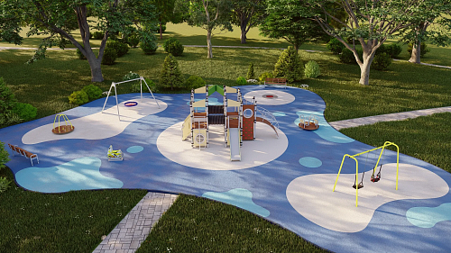 Игровая площадка №10 (27 x 24м)