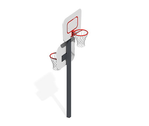 Баскетбольная стойка комбинированная