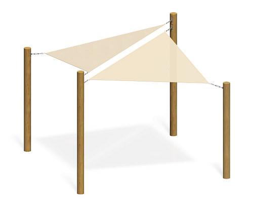 Теневой навес “Парус 2”