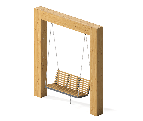 Парковые качели “Олимпия”