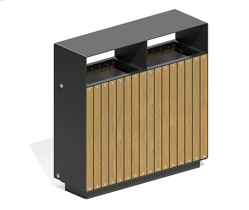 Урна “Город” двойная