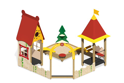 Песочный дворик “Белоснежка”