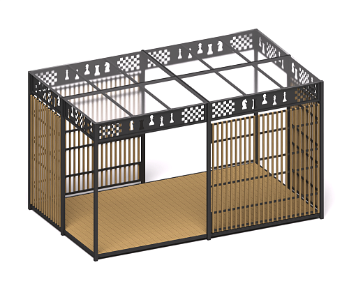 Беседка большая “Шахматы”