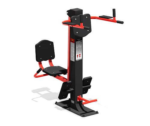 Уличный тренажер  “Жим ногами-Брусья”