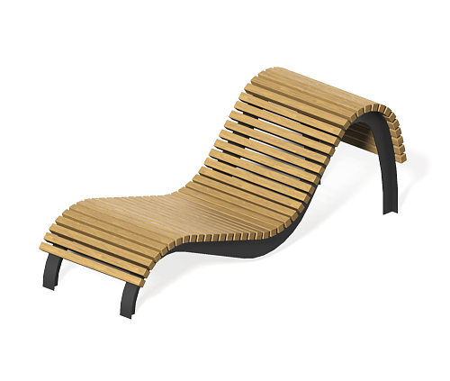 Шезлонг “Волна”