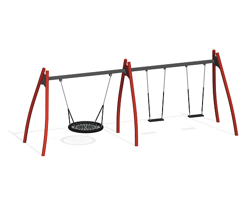 Качели “Забава” тройные