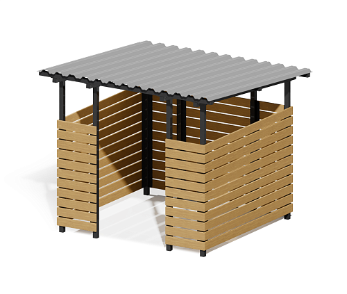 Контейнерная площадка “Эко” (на 1 контейнер)