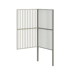 Угол ограждения 1960х1875хh3200