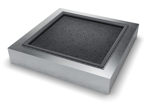 Батут квадратный (без покрытия на раме)