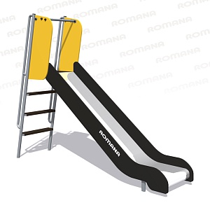 Горка h1250, скат нержавейка Романа 110.23.00