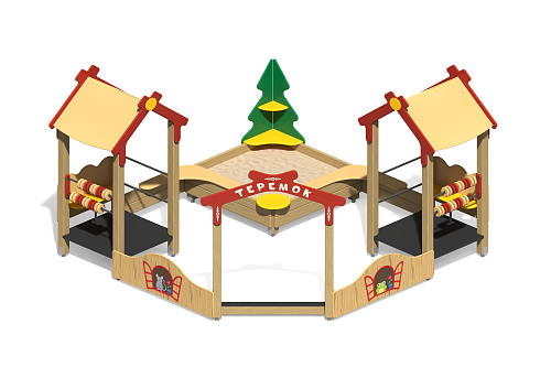 Песочный дворик “Теремок”