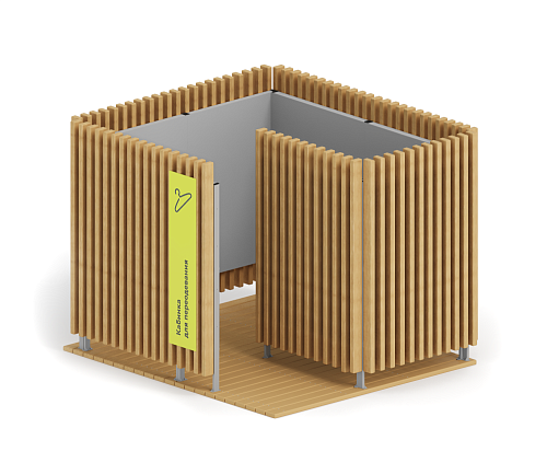 Кабинка для переодевания “Пляж”