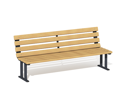 Диван парковый