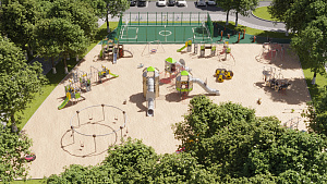 Игровая площадка №16 (50 x 50 м)