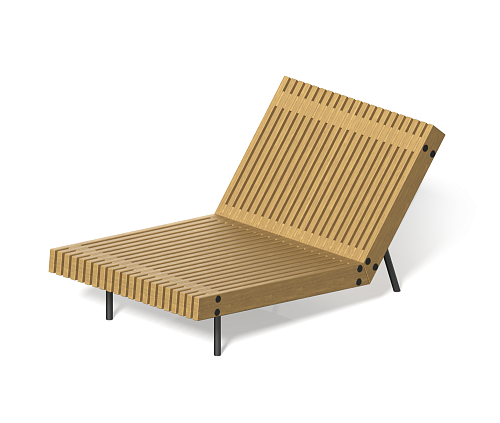 Шезлонг “Эко”